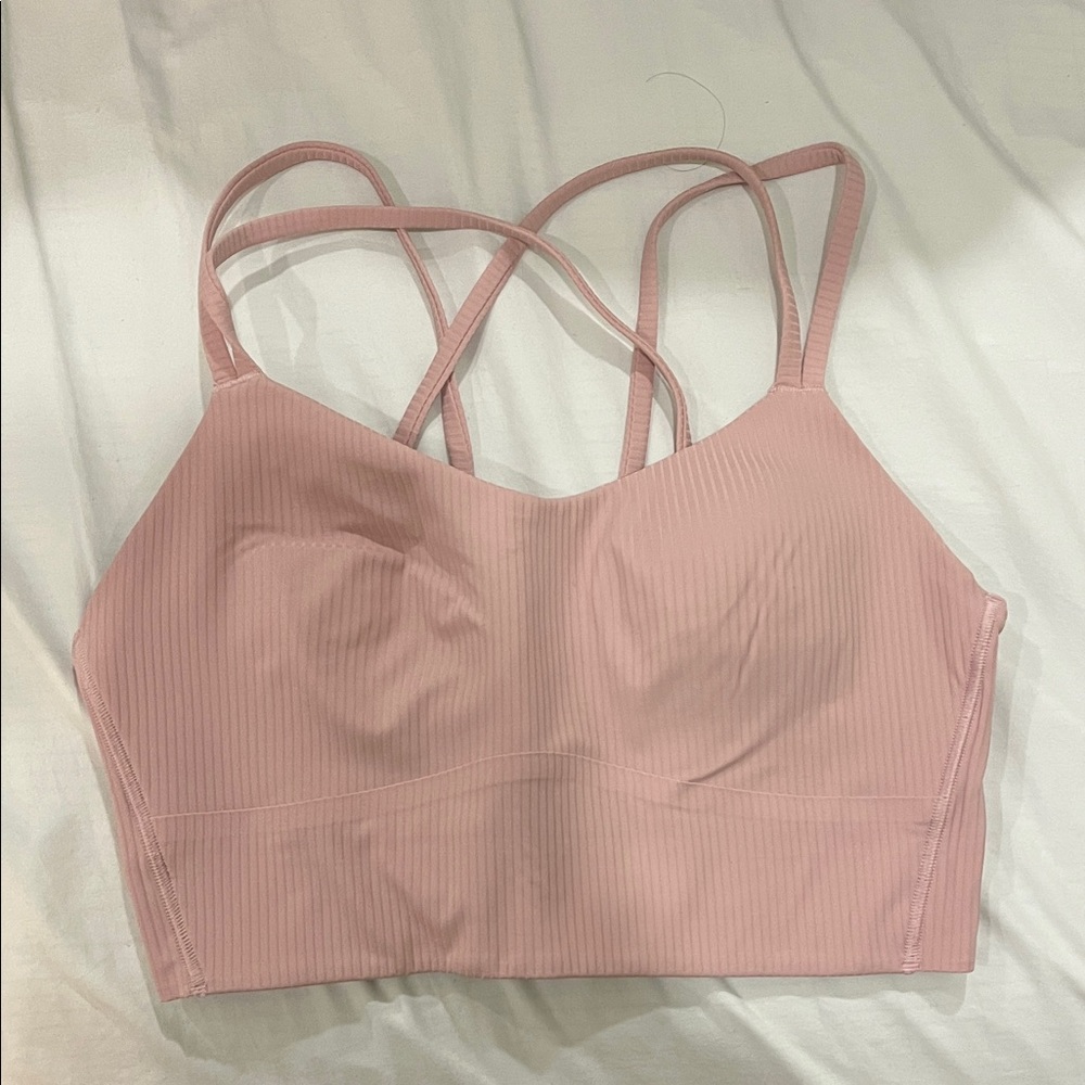 Lululemon like a cloud bra light pink size 6 NWOT B/C cup
